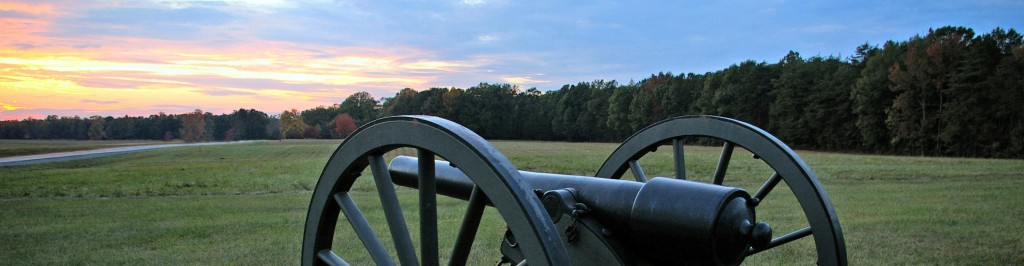 Canon on the battlefield