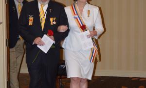 CinC Paquette and National President Pollit