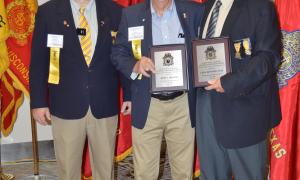 John A Mills III and Leo F Kennedy Receiving the Elmer Atkinson Lifetime Achievement Award