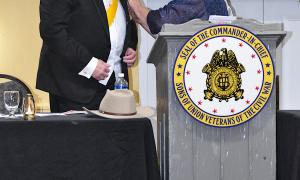 Image taken during the banquet at the 145th National Encampment