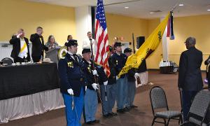 Image taken during the banquet at the 145th National Encampment