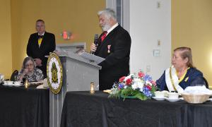 Image taken during the banquet at the 145th National Encampment
