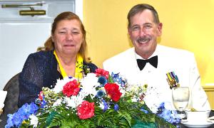 Image taken during the banquet at the 145th National Encampment