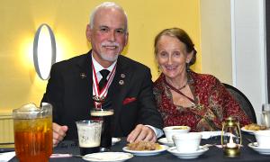 Image taken during the banquet at the 145th National Encampment
