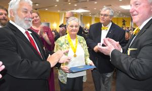 Image taken during the banquet at the 145th National Encampment