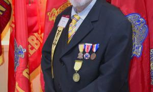Image taken of JVCinC, Brother David Hann at the 145th National Encampment