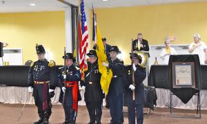 Image taken during the opening ceremony of the 145th National Encampment