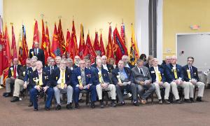 Image taken during the opening ceremony of the 145th National Encampment