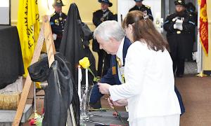 Image taken during the opening ceremony of the 145th National Encampment
