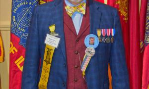 Image taken of SVCinC Brother Rob Payne at the 145th National Encampment